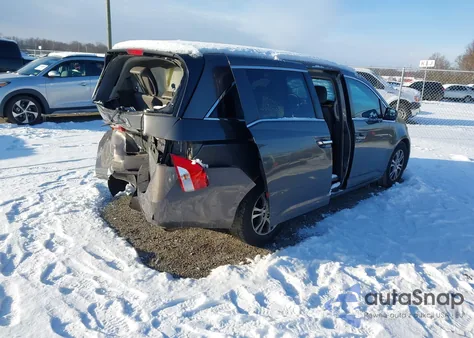 2012 Honda Odyssey Ex-L из США, поврежденный, VIN 5FNRL5H66CB111520